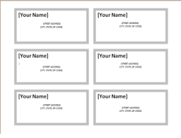 Slender label for folders with excel. Address Label Template Excel Word Templates