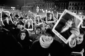 He did a lot for a peaceful transfer to democracy, for settling. Vaclav Havel Tomki Nemec Photographs