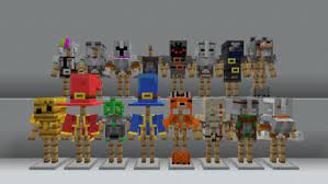 This is an addon pack that will change the look of your armor to the 'heavy variant' from my java resource pack. Mcpe Bedrock Minecraft Dungeons Armor Add On Beta Minecraft Addons Mcbedrock Forum