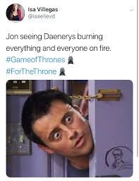 Find the newest twitter reaction memes meme. All The Most Fiery Twitter Reactions To Game Of Thrones Season 8 Episode 5 Spoilers Memebase Funny Memes