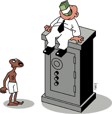 Résultat de recherche d'images pour "caricatures la religion et l'argent"