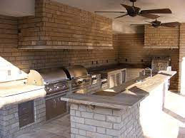 Get tips for your outdoor kitchen layout. Optimizing An Outdoor Kitchen Layout Hgtv
