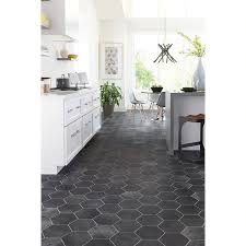 Style Selections 7 3 4 In X 9 In Groutable Obsidian Peel And Stick Vinyl Tile Lowes Com In 2020 Vinyl Tile Flooring Kitchen Peel And Stick Vinyl Vinyl Tile Bathroom
