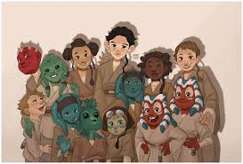 Lukes Padawans by Carlotta Dicataldo : rStarWars