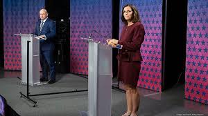 Sen Mcsally Mark Kelly Clash Over Issues In Senate Debate Phoenix Business Journal