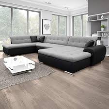 Aktuell über 135.000 angebote für gebrauchte möbel. Modernes Ecksofa Mit Schlaffunktion Couch U Form Xxl Polsterecke Couchgarnitur Schlafsofa Victoro Big Sofa Mobel Sortimentmobel Sortiment