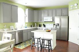 Grey Cabinets Green Walls I Think It S A Mistake To Not Go Dark Enough Big Kitchen Kitchen Inspirations Kitchen Cabinetry