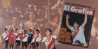 Soda stereo was an argentine rock band formed in buenos aires in 1982. 1986 La Revista De La Primera Copa De River El Grafico