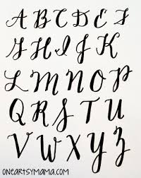 Wenn du beim handlettering lernen hier etwas nachmachst, dann verlinke mich doch mit @farbcafe zum beispiel auf twitter, facebook oder instagram, wenn du etwas davon teilst! Basic Hand Lettering Alphabet Practice Amy Latta Creations Basic Hand Lettering Hand Lettering Practice Lettering
