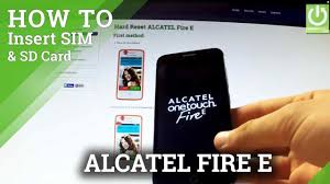 Resetting Videos ALCATEL Fire E, how to ...