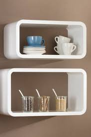 Longcube Wurfelregal Set 3 Stuck Weiss Hochglanz Wurfelregal Regal Wandregal