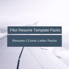 A typical resume sample for pilots emphasizes duties such as developing flight plans, overseeing aircraft. Resume Template Pack Pilot Pinstripe Solutions