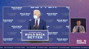 Biden's official youtube channel streamed the event in the livestream embedded below. Live Joe Biden Speech On How We Can Build Back Better In Florida Youtube