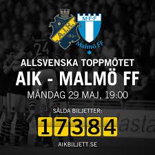 Aik and malmo will face for usa allsvenskan. Aik Fotboll On Twitter Just Nu Antal Salda Biljetter Till Aik Malmo Ff Pa Mandag Kop Din Biljett Pa Https T Co Vy5nomgy8l Aik Delaaik Https T Co Qu0mcqolpk