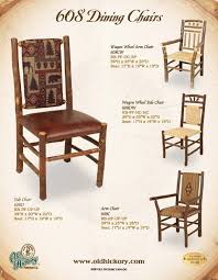 Dining Chairs Furniture Rustic Hickory Interiors Old Hickory Furniture Dining Chairs Hickory Furniture