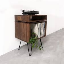Stack Record Player Stand In 2020 Record Player Stand Vinyl Record Furniture Record Room