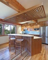 6 Suspended Ceiling Decors Design Ideas For 2020 Pouted Com Kitchen Lighting Design Wood Slat Ceiling Elegant Kitchen Design