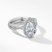 A solitaire setting is a type of prong setting. Pear Shaped Engagement Rings The Complete Guide