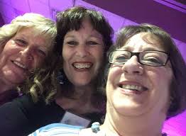 With Connie and Gail.