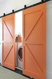 Modern Laundry Space Design Porte Coulissante Portes De Grange Coulissantes Portes Coulissantes De Grange