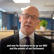 Let's build a Scotland that's united, that aspires to be better, that  rejects hate. Farage doesn't have a clue about Scotland