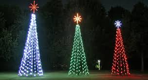 You can mount it on street pole or fix it on the wall of your yard. Commercial Christmas Trees For Downtowns Light Shows And Parks