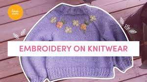 Clydknits is all about knitting stitch patterns,abbreviations, knitting. How To Embroider A Knitted Sweater Lovecrafts