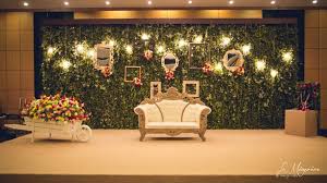 Love That Beat Borders Sowmia And Shiv S Love Story Engagement Stage Decoration Indian Wedding Decorations Wedding Stage Backdrop