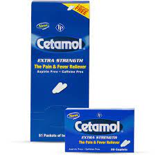 Cetamol 500 tab 500 mg. Cetamol Dph Over The Counter Prescription Products