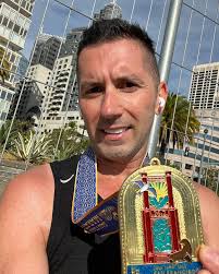 ATHLETE SPOTLIGHT!! ⁣⁣ ⁣⁣ Tom Byers started running at the age of 30 by  completing a 5k to celebrate the new decade. At the time, he said that it  was a challenge