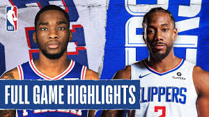 James harden with 36 points vs. 76ers At Clippers Full Game Highlights March 1 2020 Youtube