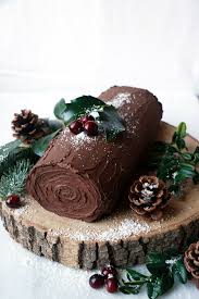 Buche De Noel Vegan Gluten Free Nirvana Cakery Carol Recetteschocolat Buche De Noel Vegan Noel Vegan Buche De Noel
