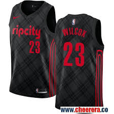Portland Trail Blazers 23 C J Wilcox Black Nike Nba Men S Stitched Swingman Jersey City Edition Nba Jersey Portland Trailblazers Baller Clothes