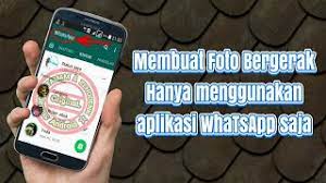 Tinggal di indonesia, tapi menggunakan nomor amerika (+1) untuk whatsapp, emang bisa? Cara Membuat Foto Bergerak Gif Di Whatsapp Youtube