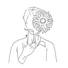 Don T Worry About Me I M Fine Here All Alone Aesthetic Drawing Line Art Drawings Drawings Painting sunflowers can seem kind of hard. pinterest
