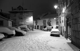 Image result for imagens da neve na noite