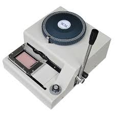 (2) credit card making equipment means any equipment, machine, plate mechanism, impression or any other contrivance which can be used to produce a credit card, a counterfeit credit card, or any aspect or component of either. Credit Card Embossing Machine Credit Card Embossing Machine Suppliers And Manufacturers At Alibaba Com