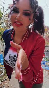 Harley Quinn Look for Brunette