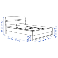 Maybe you would like to learn more about one of these? Trysil Bed Frame White Light Grey Ikea