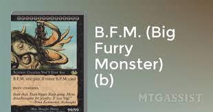 R cost b f m forum policy doesnt. Mtg Assist On Twitter B F M Big Furry Monster B Https T Co Txs0mt9qs0 How Bad Is This Creature Mtg Magicthegathering