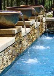 Installing a new swimming pool in your backyard will not only improve the overall appeal of your property but also create a new outdoor living space. 210 Water Features Ideas Backyard Pool Swimming Pools Water Features