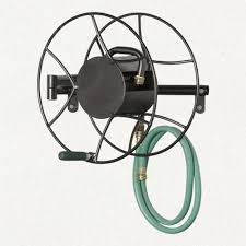 Storage Swivel Hose Reel At Terrain Remodelista Hose Reel Hose Reels Garden Hose Holder