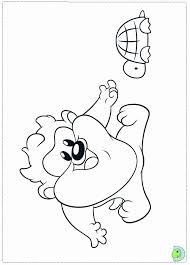 One baby looney tunes 9oz. Baby Taz Coloring Page Coloring Home