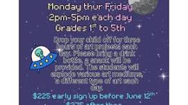 Out Of This World Art Camp
