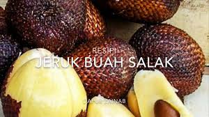 Jeruk Buah Salak Youtube