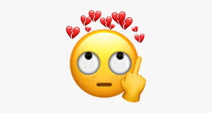 These display as a single emoji on supported platforms. Emoji Middlefinger Middle Finger Middlefingeremoji Middle Finger Edit Emoji Hd Png Download Kindpng