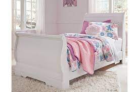 For supportive, dreamy sleeping, this mattress brings it home with layers of padding. Anarasia Twin Sleigh Bed Ashley Furniture Homestore