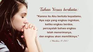 Masukkan email anda untuk mendapatkan kiriman ayat emas alkitab secara gratis: 15 Ayat Alkitab Tentang Iman Yang Membantu Memelihara Imanmu Kepada Tuhan Dalam Masa Masa Sulit