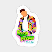 The fresh prince of belair is a american television sitcom that originally aired on nbc in september 10, 1990, to may 20, 1996. The Fresh Prince Of Bel Air Tv Shows Magnet Teepublic De