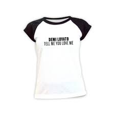 Camiseta Baby Look Feminina Demi Lovato Tell Me You Love Me Mega Promocao Gusdan Camiseta Feminina Magazine Luiza